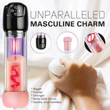 Strong Sucking Masturbation Cup, with Water Flow Bubble Sucking-6