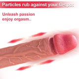 Lifelike Vibrating Allovers Dildo | G-spot Orgasm For Women-5