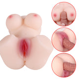 【FAST DELIVERY】3 In 1 Torso Masturbator Love Doll Pocket Pussy, Ass Male Sex Toys