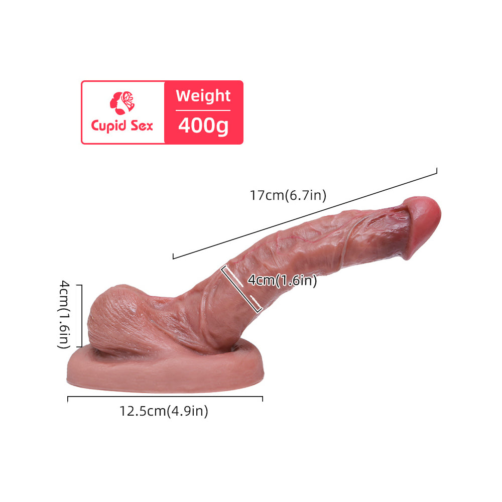Thickened Suction Silicone Dildo Free Bending Allovers Dildo