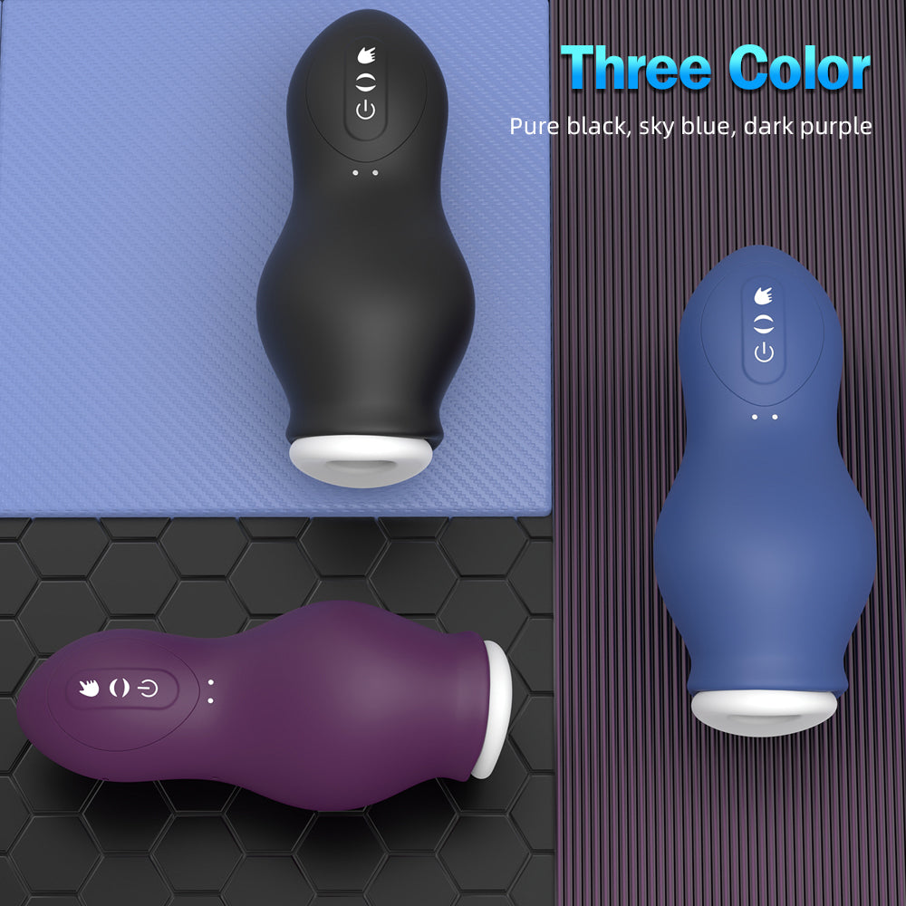 7 vibration & Sucking Modes Masturbation Cup Male Simulate Oral Sex-10