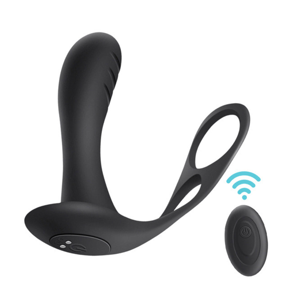 Showeggs 10 Vibration Speeds Thrusting Prostate Massager with Heating Function & Perineum Massage