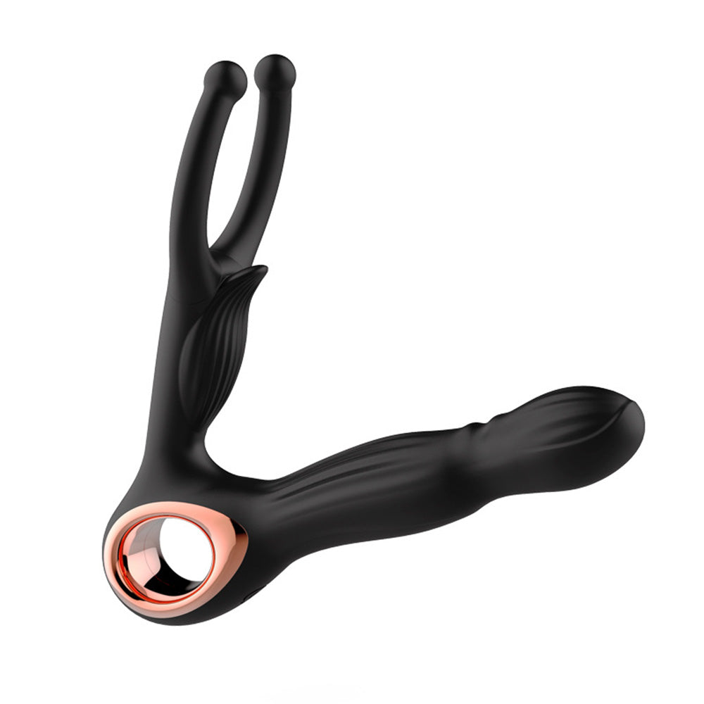 Prostate massage 10 frequency vibration anal plug