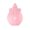 Serie de vibradores Rosa con lengüeta vibratoria Juguetes sexuales de succión vibratoria