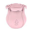 Rosa Vibrante 10 Velocidades Rotatoria Succión Rosa Succión Vibrador