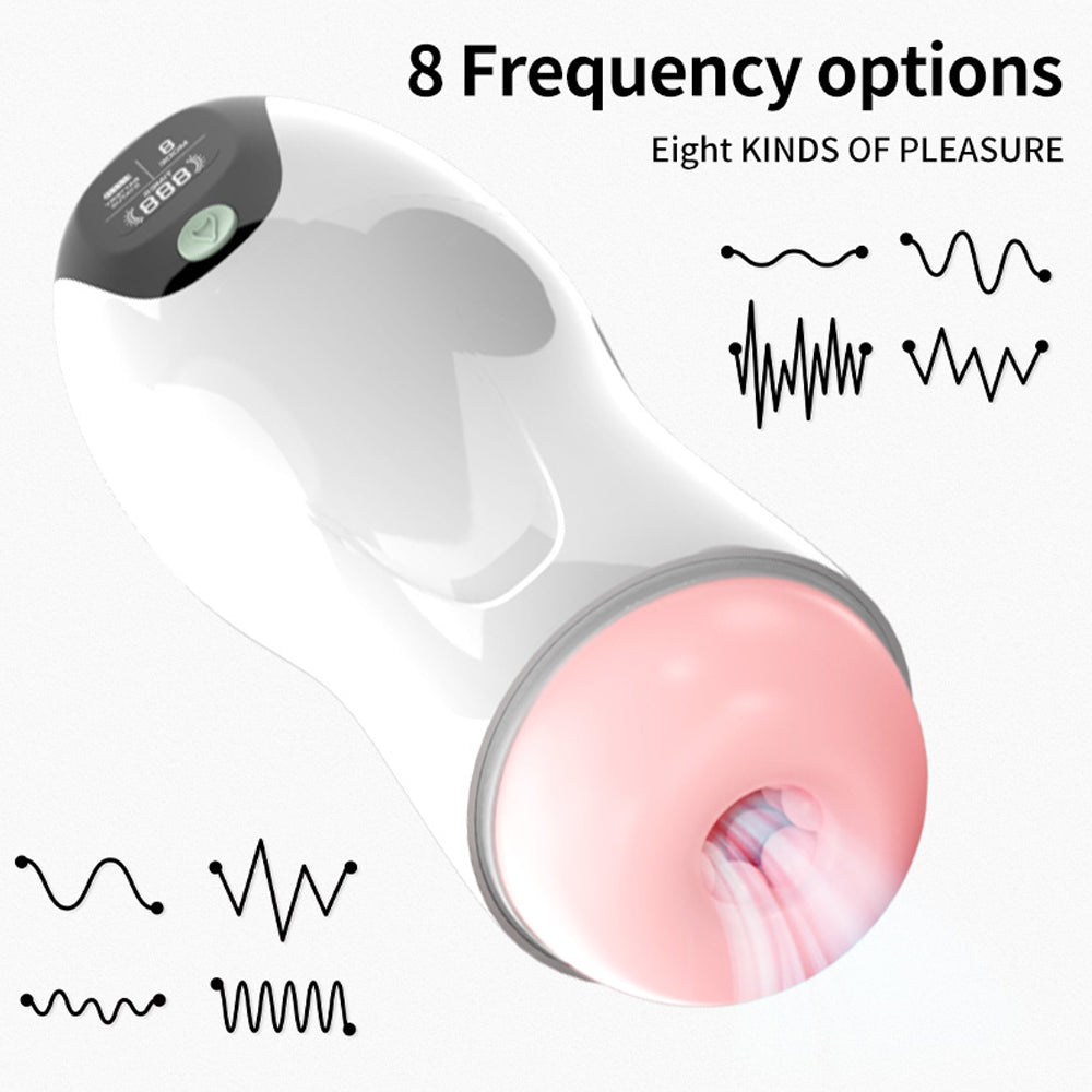Blowjob Simulator Smart AI Vibration With On-Screen Display-3