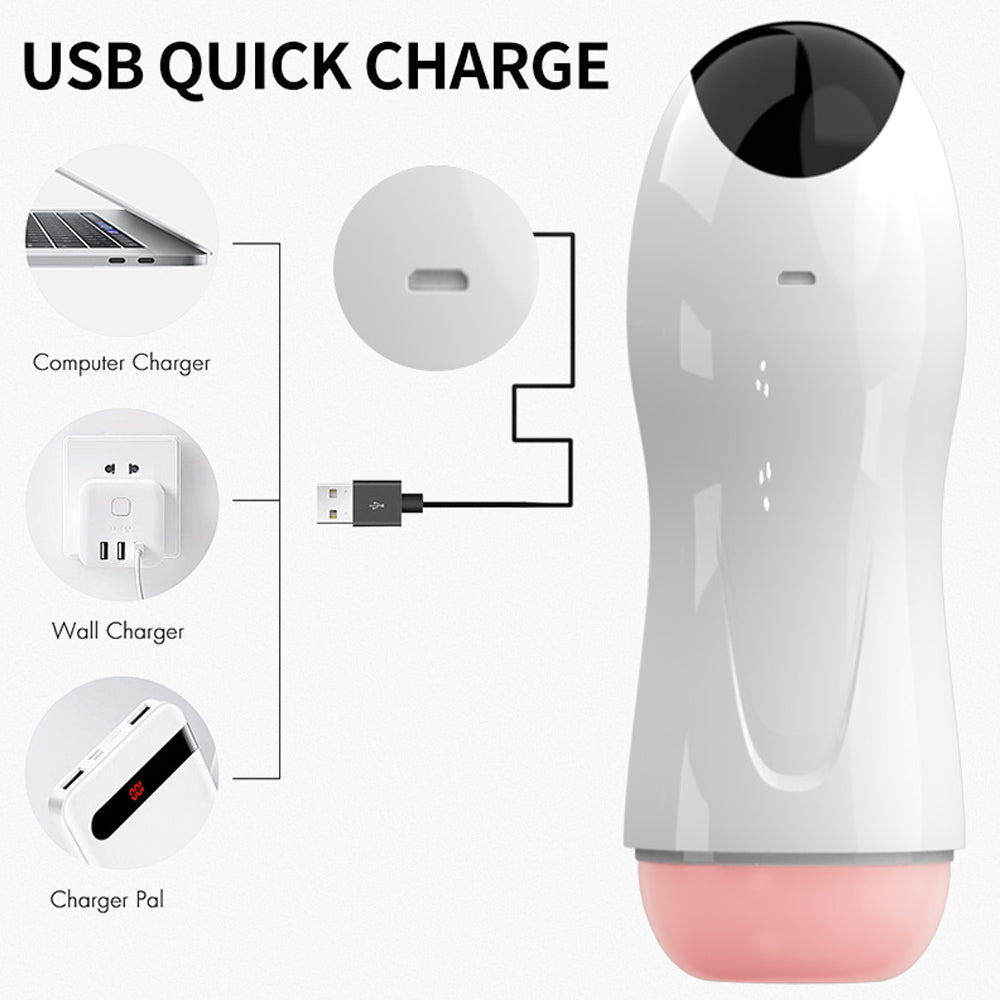 Blowjob Simulator Smart AI Vibration With On-Screen Display-6