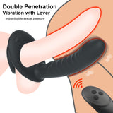 Showeggs 3 Vibration 3 Telescopic Male Prostate Massager for Solo or Couple Play