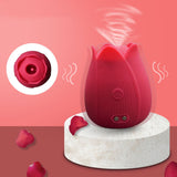 7 Modes Sucking & Vibrating Rose Vibrator Vibrating Suction for Women