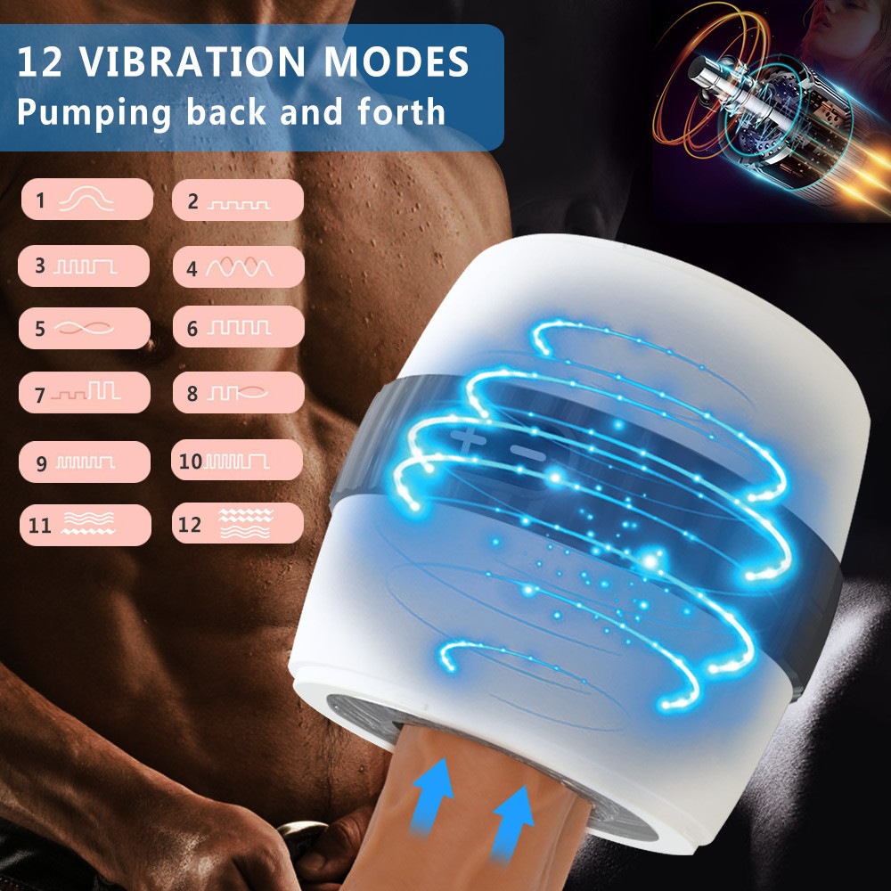 Velorider 12 Vibrations Male Masturbator Suitable for Male Erection and Penis Training