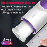 Telescopic Stretch Automatic Masturbator Realistic Silicone Vagina