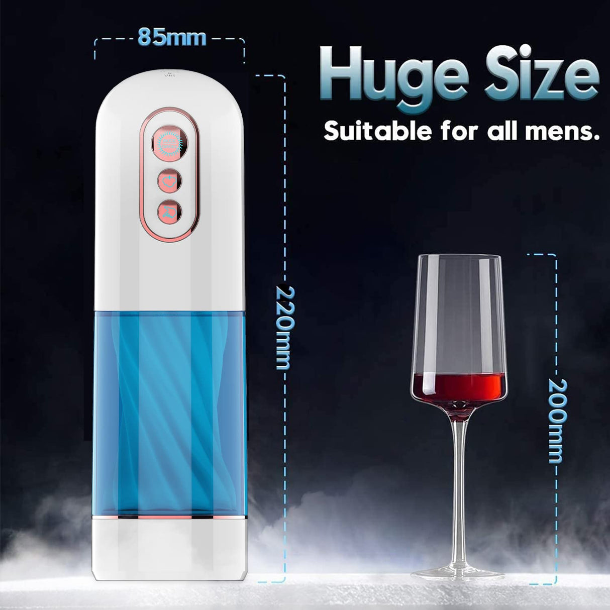 Electric Masturbator Sucking Vibrating Voice Masturbator