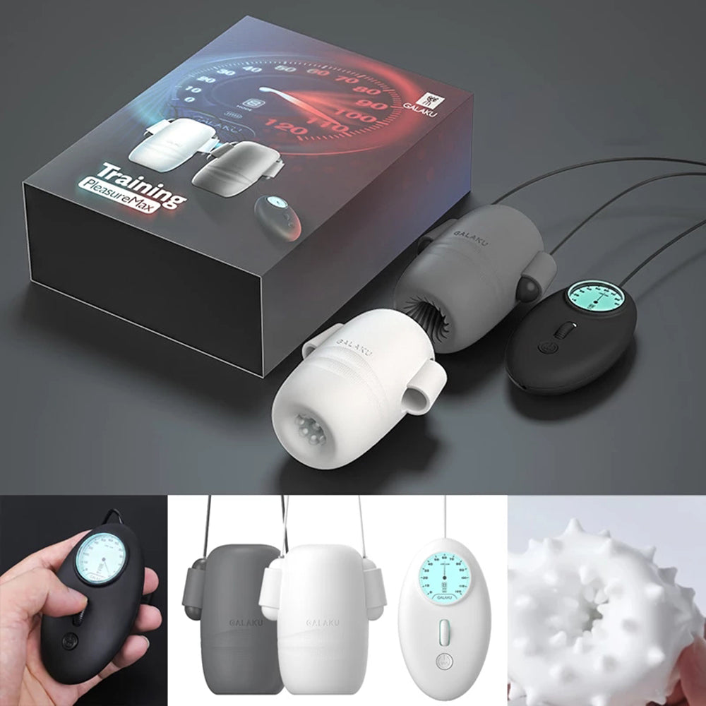 8 Gears Speed Trainer Electric Jet Cup Male Glans Massage Penis Trainer
