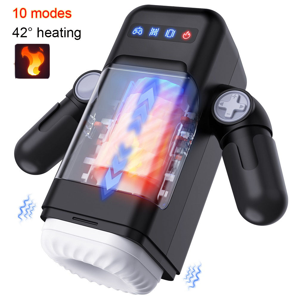 Quantumbot 10 Vibration Thrusting Full Automatic Male Masturbator Male Adult Toys for Solo Play