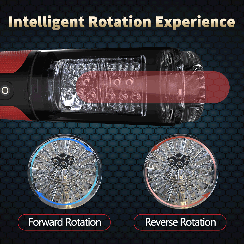 Automatic Rotating Blow Job Simulator Vibrating Suction Masturbation Cup