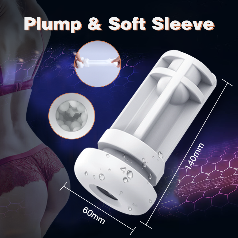 Adventurer Pro 10 Vibration Thrusting 4 Sucking Male Masturbator with Heating & Infinitely Variable Speed