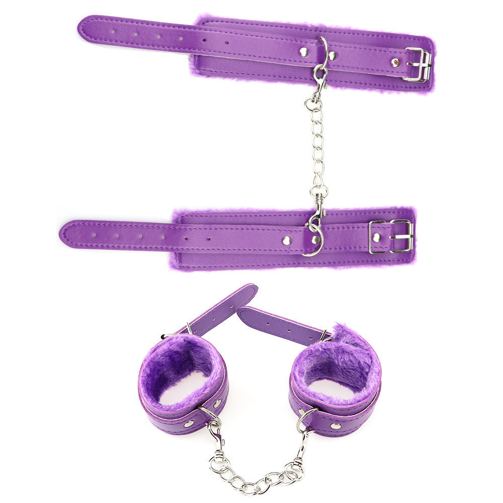 PU Leather Handcuffs Sex Ankle Bondage Bracelet