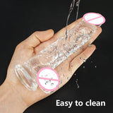 Transparent Dildo With Sucker