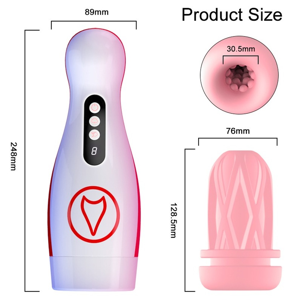 Smart Vacuum Masturbation Cup with 7 Sucking & Vibrating Modes-8
