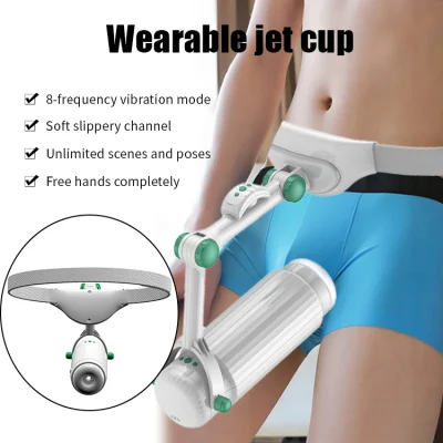 Showeggs Intelligent Robotic Arm Wearable Men Sex Toys with 8-Frequency Tremor