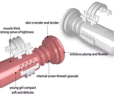 Showeggs Intelligent Robotic Arm Wearable Male Masturbator with 8-Frequency Tremor Men Sex Toys