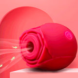 Rose Vibrators Sucking Clit Massage Vibrating Rose Toy-4