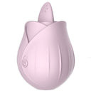 Vibrador de Lengua Vibrante Rosa Estimulación Clitoriana Masturbador Femenino