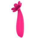 19 vibrador de flor de vibración rojo, vibrador recargable resistente al agua, juguete sexual