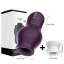 Mechanical Shark-7 Vibrations- & Saugmodi Masturbationsbecher für Männer Simuliert Oralsex