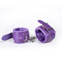 PU-Leder Handschellen Sex Fußfesseln Armband