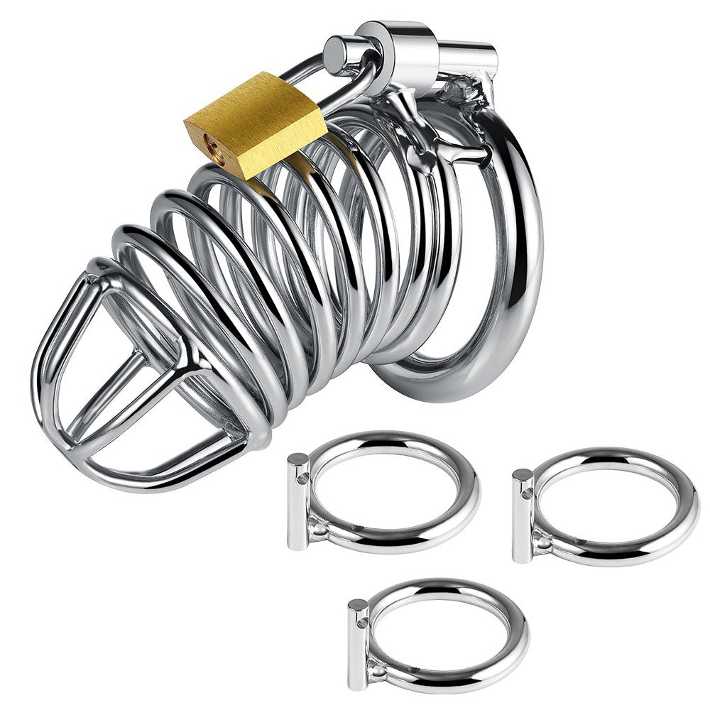 Cock Cage Male Chastity Device Locked Cage Sex Toy for Men