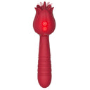 Der Rose Vibrator für Frauen Zungenlecken einziehendes vibrierendes Ei