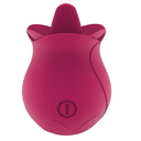 Juguete de rosa para lamer la lengua, rosa de masaje para chupar el clítoris para mujeres