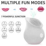 White Flower Stamens Clitoral Stimulator