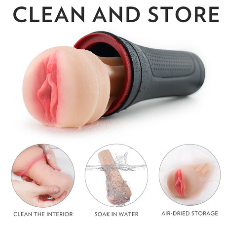 Pocket Pussy & Blowjob Simulator - Best Blowjob Sex Toys Pussy Pocket Masturbator-3
