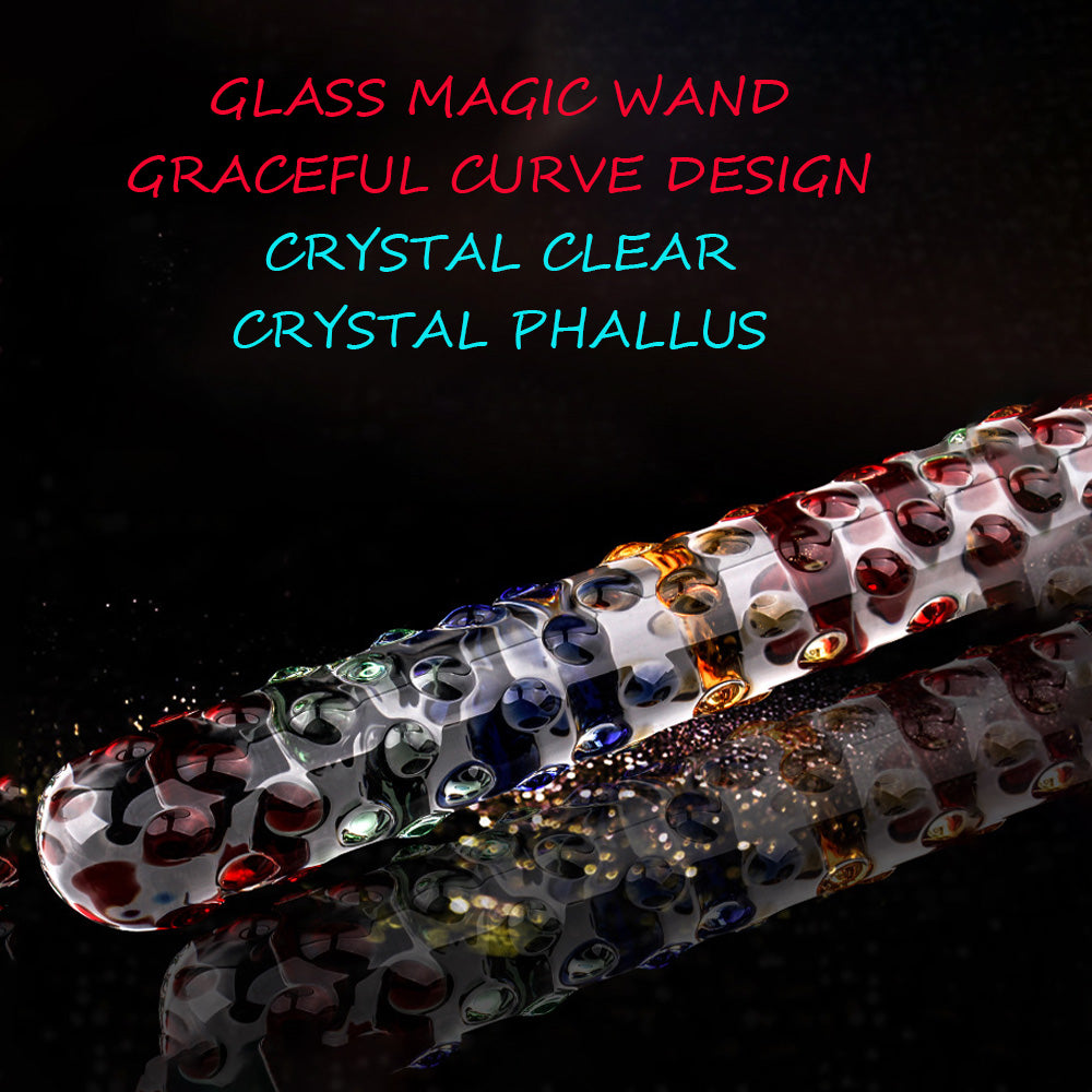 Crystal Dildo Butt Plug Magic Wand
