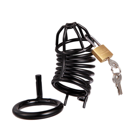 Chastity Lock Cock Cage SM Sex Toys