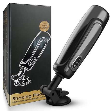 Werewolf Male Masturbator with 10 Telescopic and Vibration Rechargeable & Waterproof Men Sex Toy